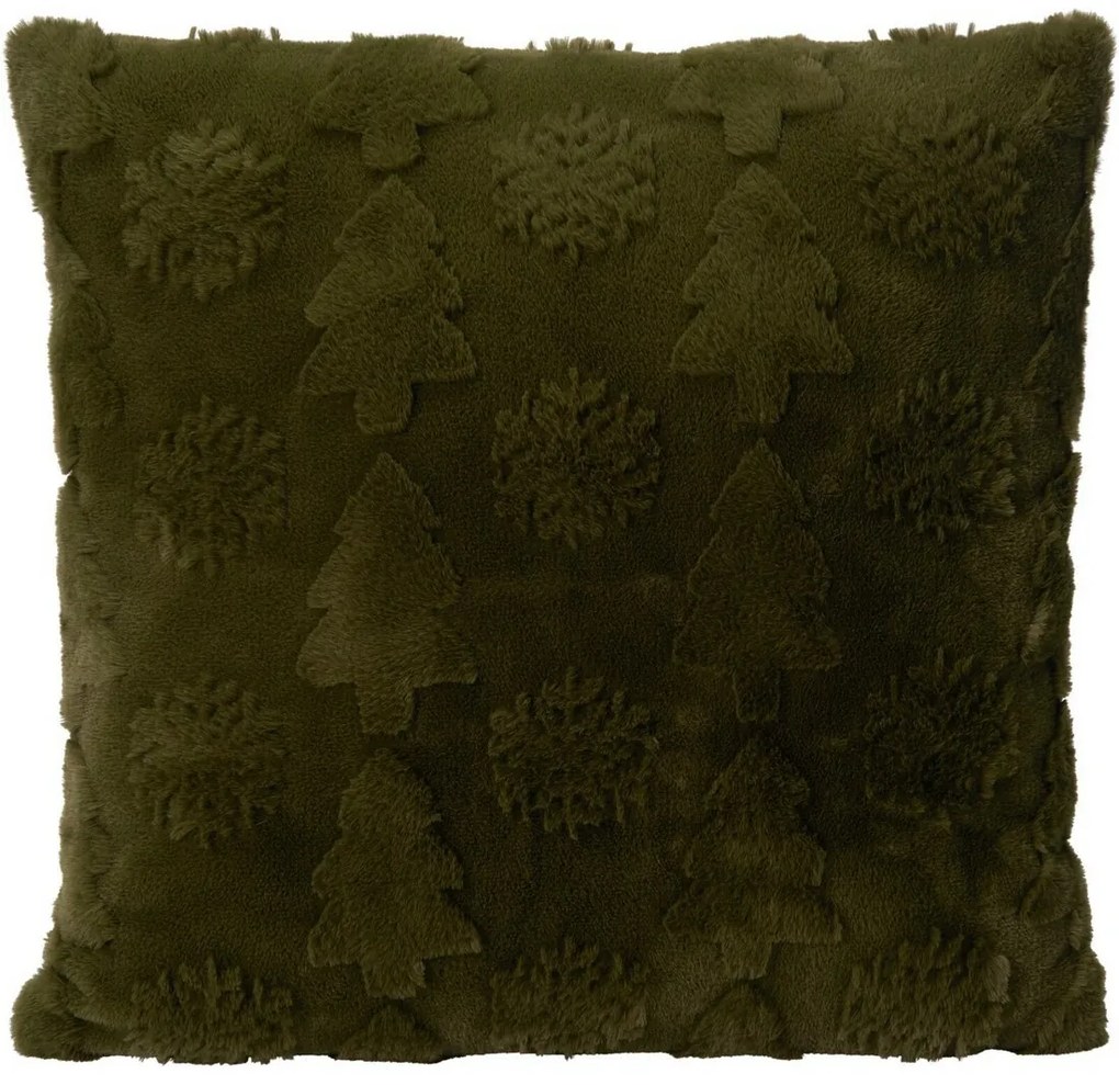 Little Trees párna, zöld, 45 x 45 cm