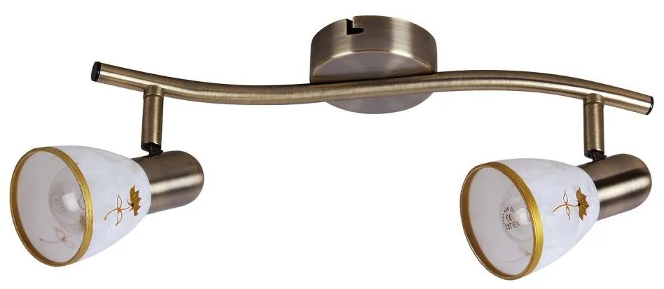 Rabalux 6357 - Spotlámpa ART FLOWER 2xE14/40W/230V