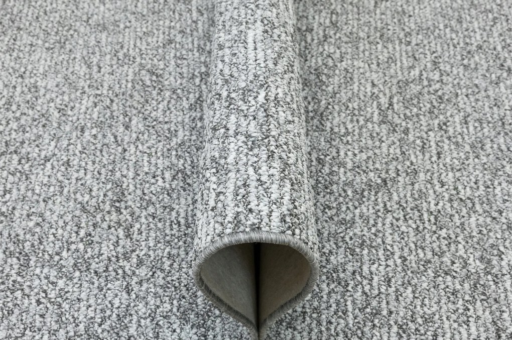 Szürke Szőnyeg Nappaliba Hurkos Strapabíró Vastag Szövésű Ohio 150x250 cm