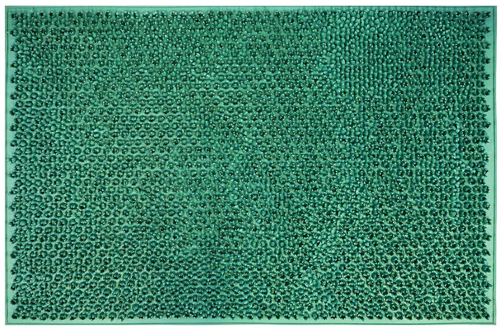 Emma gumi lábtörlő, zöld, 40 x 60 cm