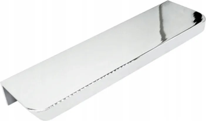 Élzáró Bútorfogantyú Króm Fronttal, 160MM Fényes Acél,