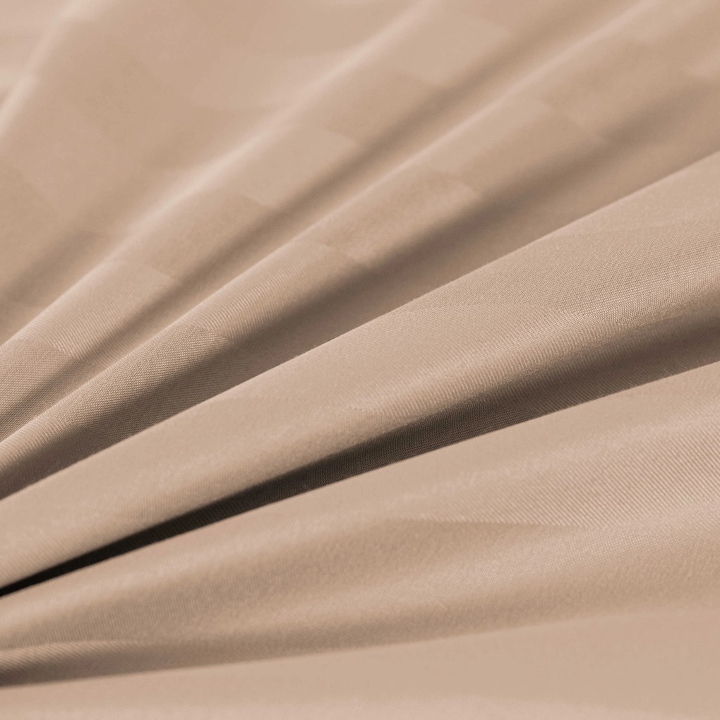 JASMINE mikroszálas szállodai ágyneműhuzat, bézs – 2 cm-es csíkos Ágyneműhuzat mérete: 2 db 70 x 90 cm | 200 x 220 cm