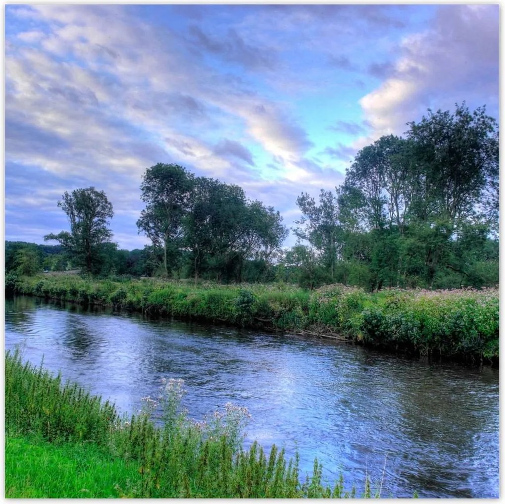 Poszterek 100x100 Esti folyó