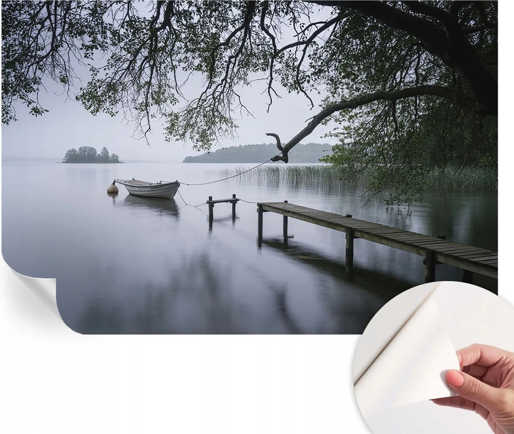 Fotótapéta Öntapadós Dekoratív tapéta Csendes tó 104x70 cm