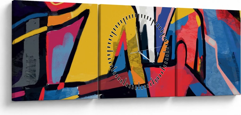 Kép - A férfiak absztrakciója (órával) (90x30 cm)