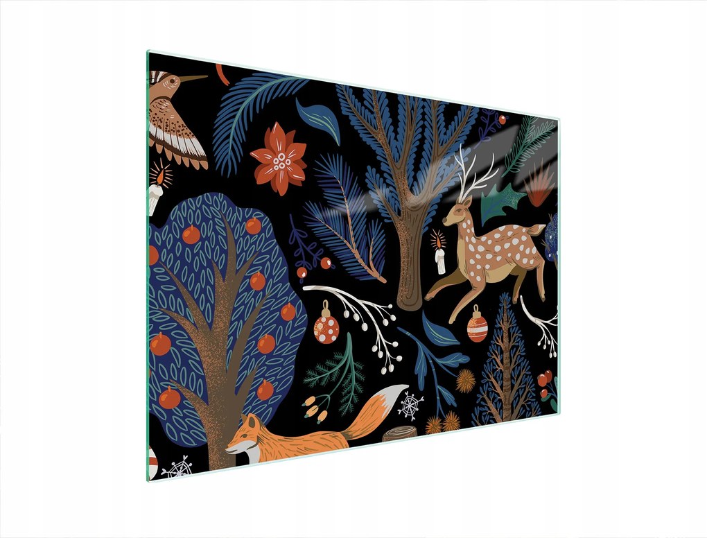 Üveg Vágódeszka 40x30 Állatok Edzett Üveg