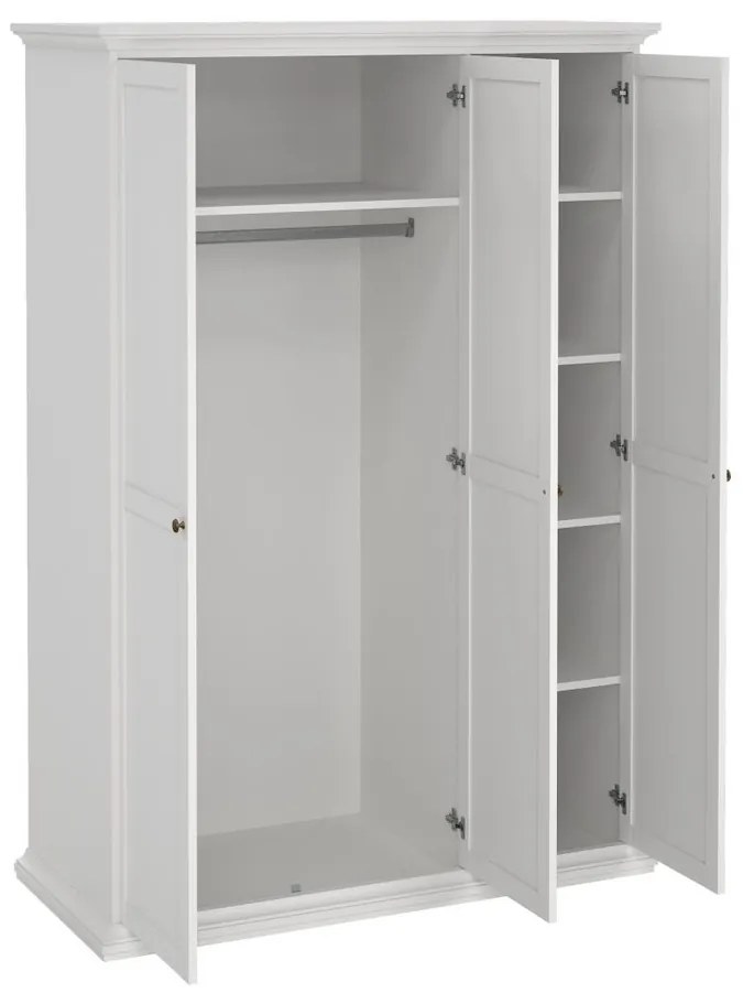 Provence II szekrény, fehér