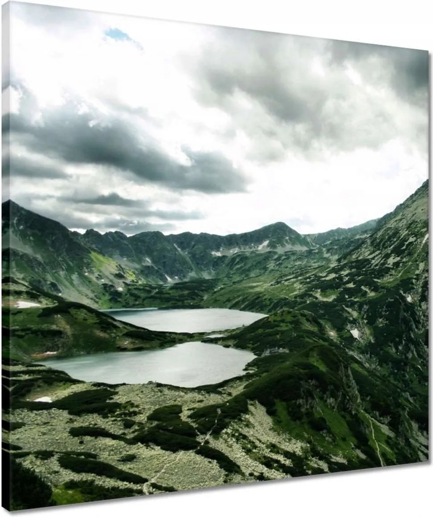 Vászonkép 50x50 Tátra Lengyel hegyek Kilátás