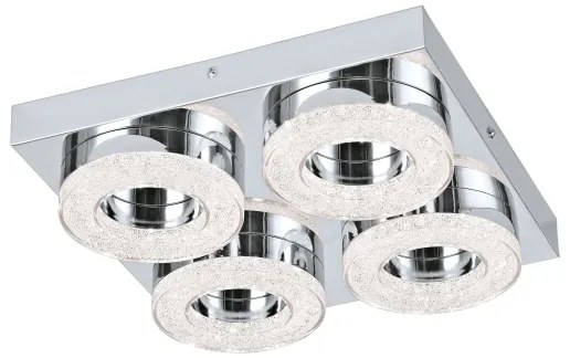 Eglo 95664 - FRADELO LED mennyezeti lámpa 4x4W 230V