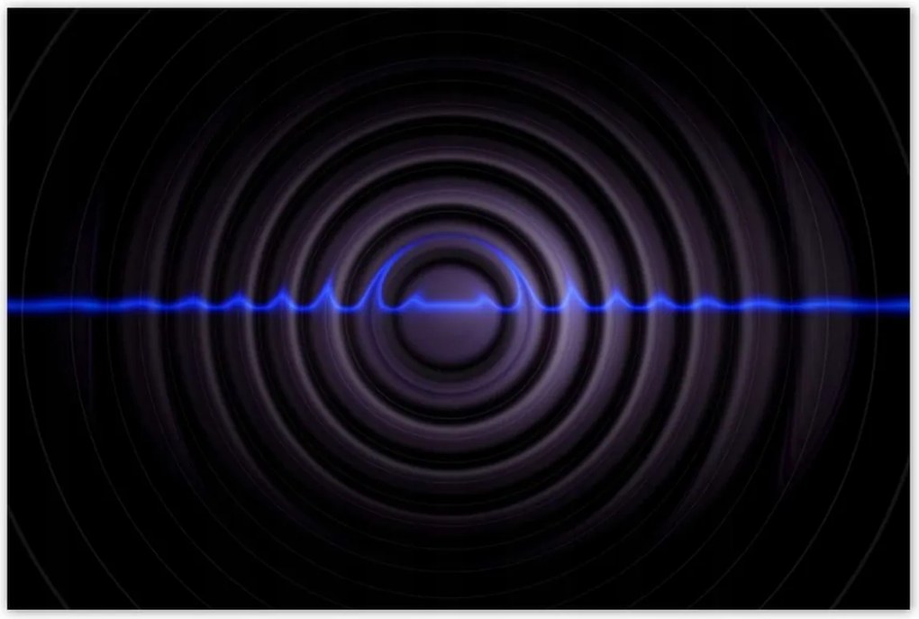 Poszterek 120x80 Zenés hullám