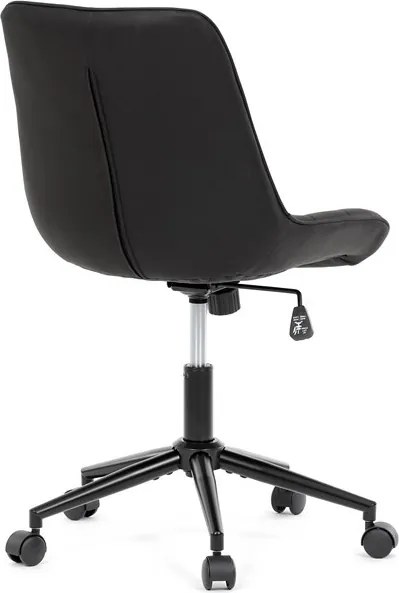 Forgószék állítható magassággal, fekete kárpittal. KA-V3120 BK3