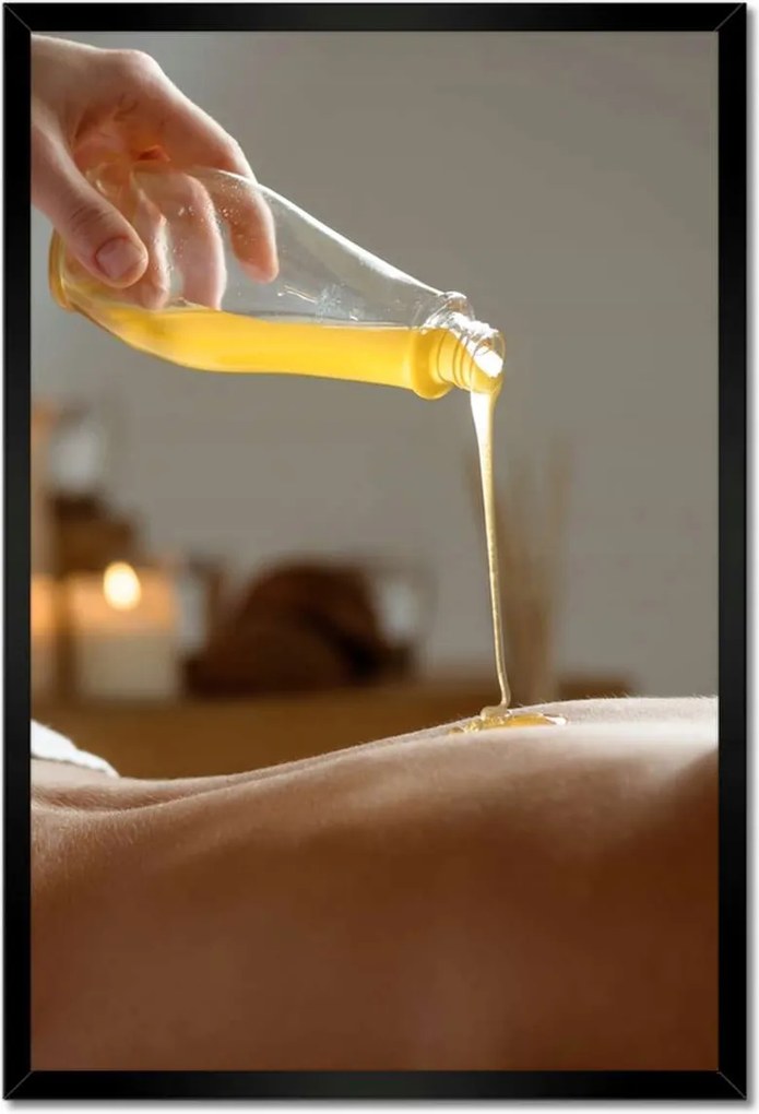 Poszterek keretben 40x60 Masszázs olajjal Spa Olaj