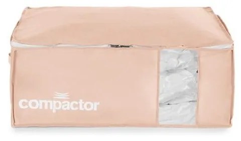 Vákuumos műanyag ruhatároló doboz szett 3 db-os 65x45x27 cm Pink Edition – Compactor