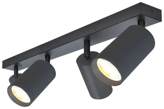 BRILAGI - LED RGBW dimmelhető spotlámpa SELE 4xGU10/4,8W/230V antracit
