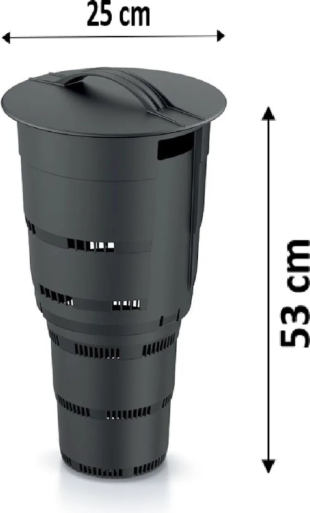 PROSPERPLAST Süllyesztett komposztáló COMBIOSOIL fekete 25cm