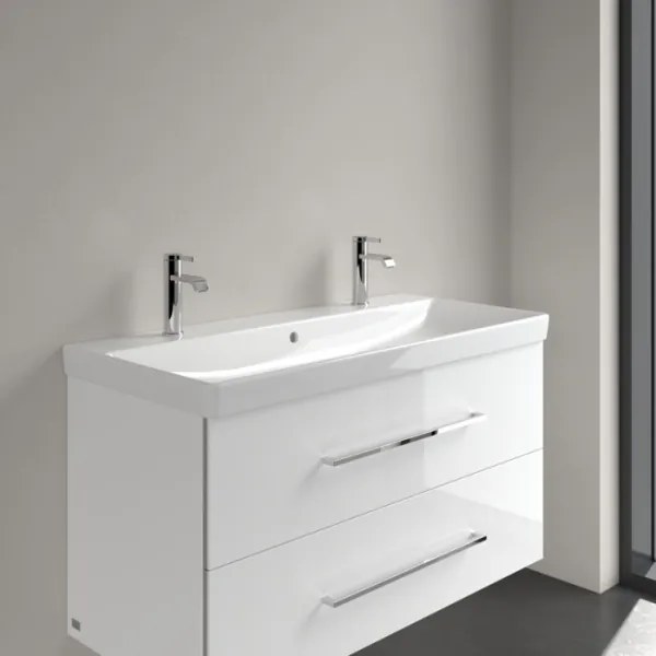 Villeroy & Boch 4156A401 - Függesztett mosdó AVENTO 100x47 cm kerámia/fehér