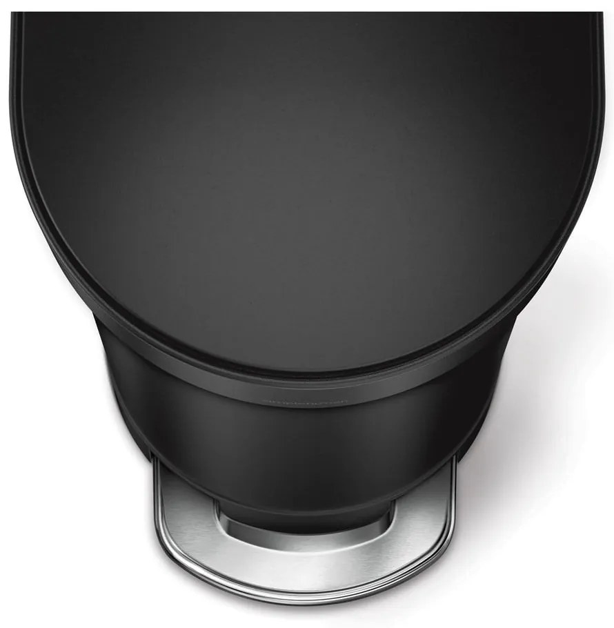 Acél pedálos szemetes 45 l Slim – simplehuman