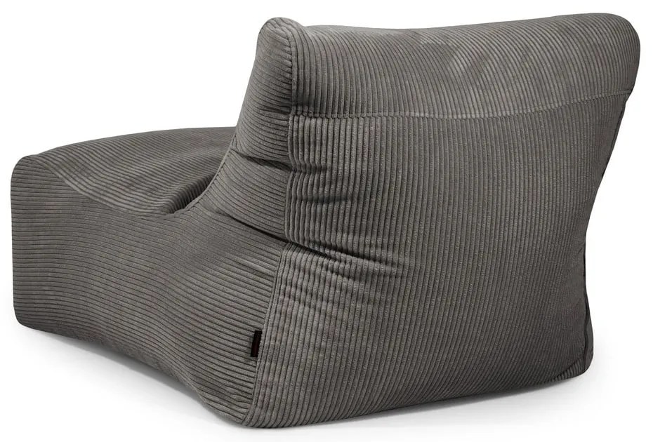 Téglavörös kordbársony babzsákfotel Lounge 100 – SLOWDOWN