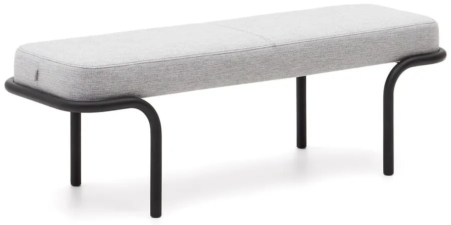 Világosszürke pad Compo – Kave Home
