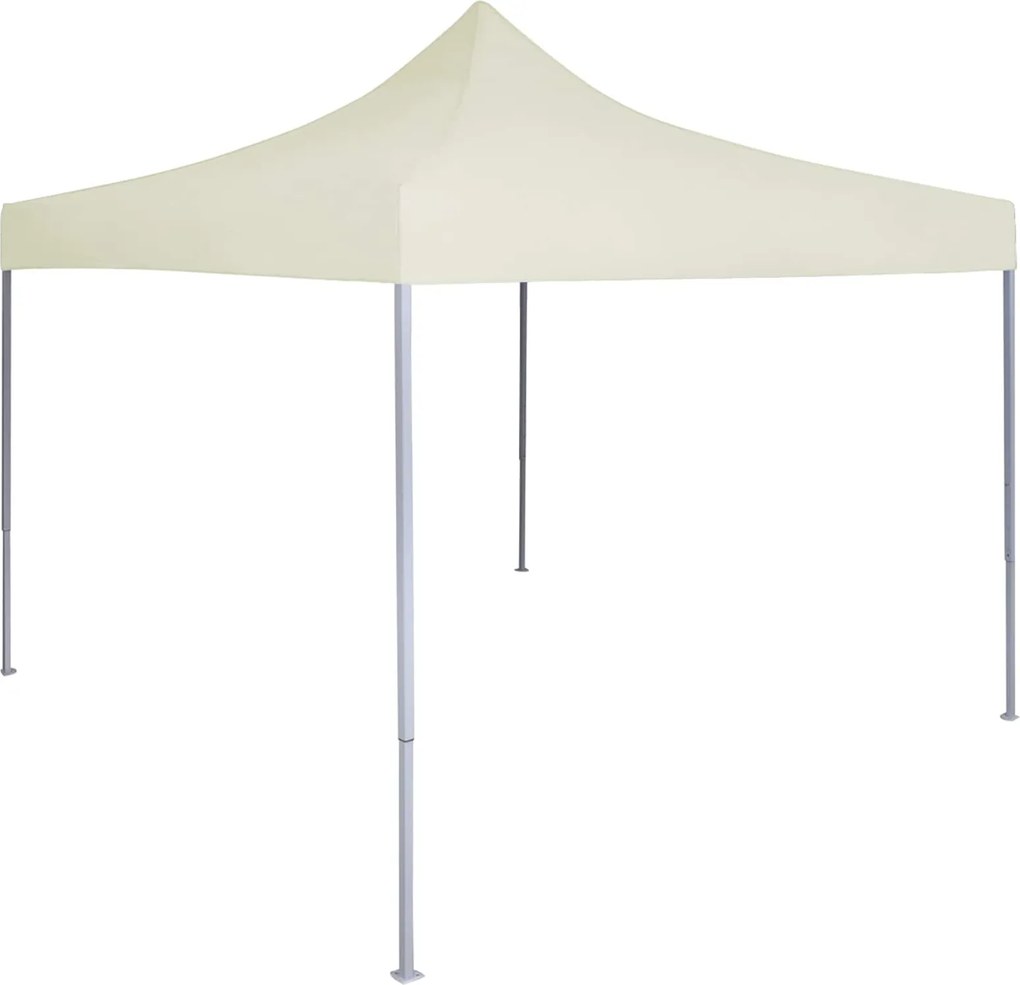 vidaXL Partysátor Krém 200 x 200 x 315 cm Oxford Szövet