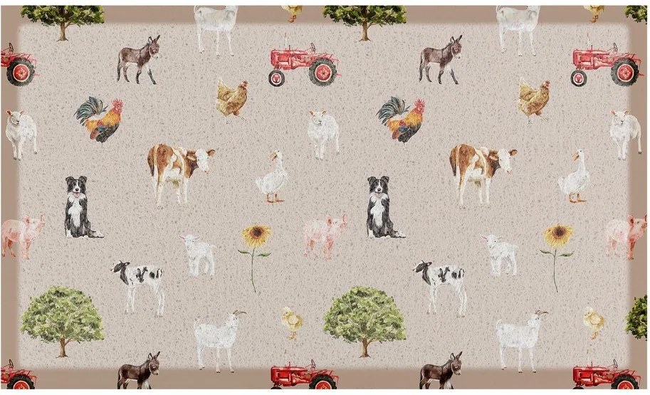 PVC lábtörlő 40x70 cm Farm Life – Artsy Doormats