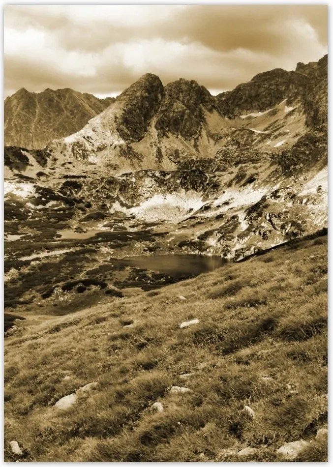 Poszterek A5 Pion Tátra Lengyel hegyek Kilátás