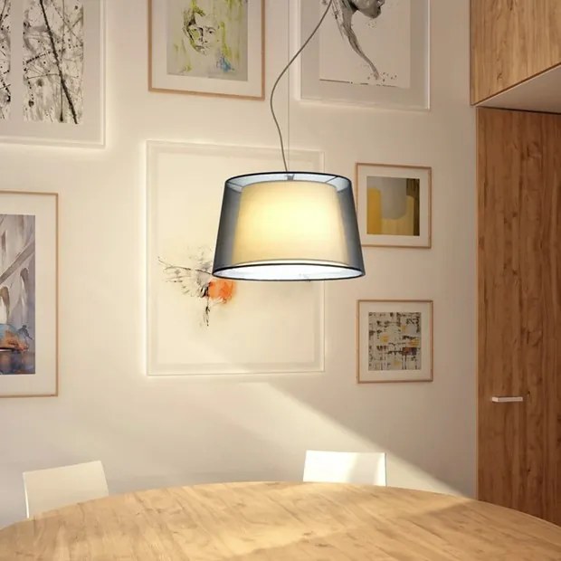 RENDL R12483 ESPLANADE Ernyős Függesztett Lámpa KrómIP20