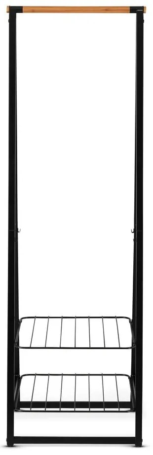 Fekete acél ruhatartó állvány Linn – Brabantia
