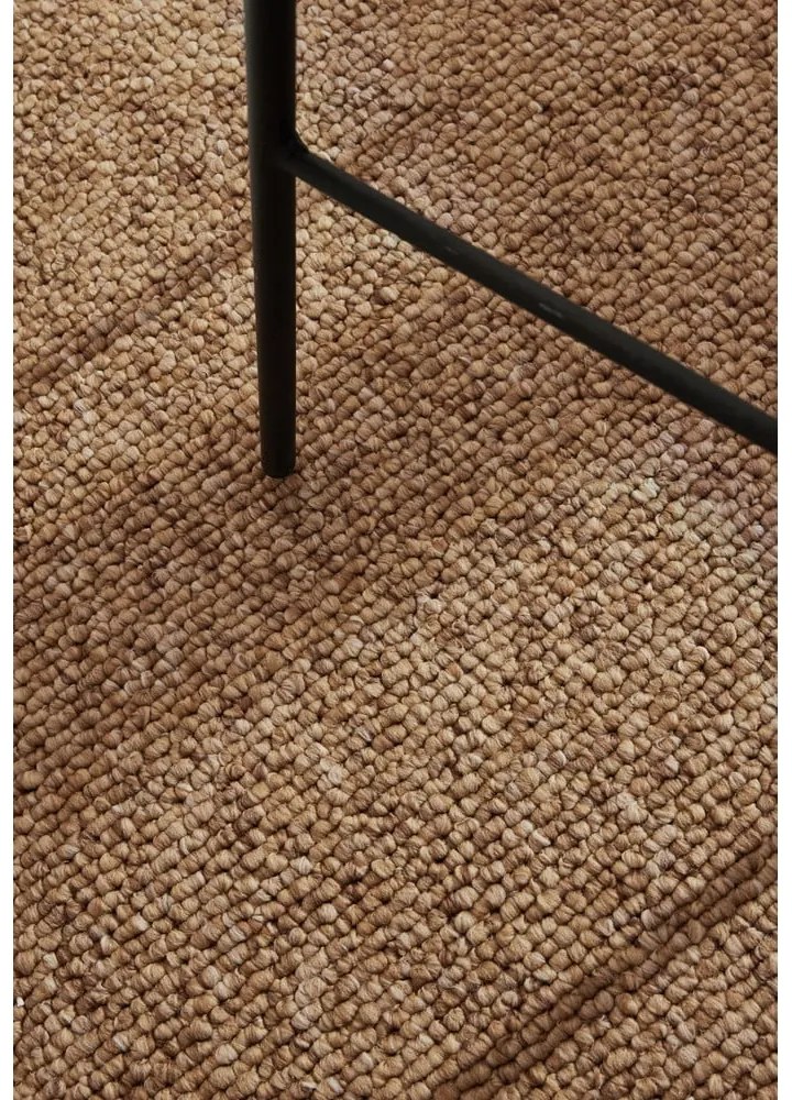 Világosbarna mosható futószőnyeg 80x240 cm Rocco Caramel – Elle Decoration
