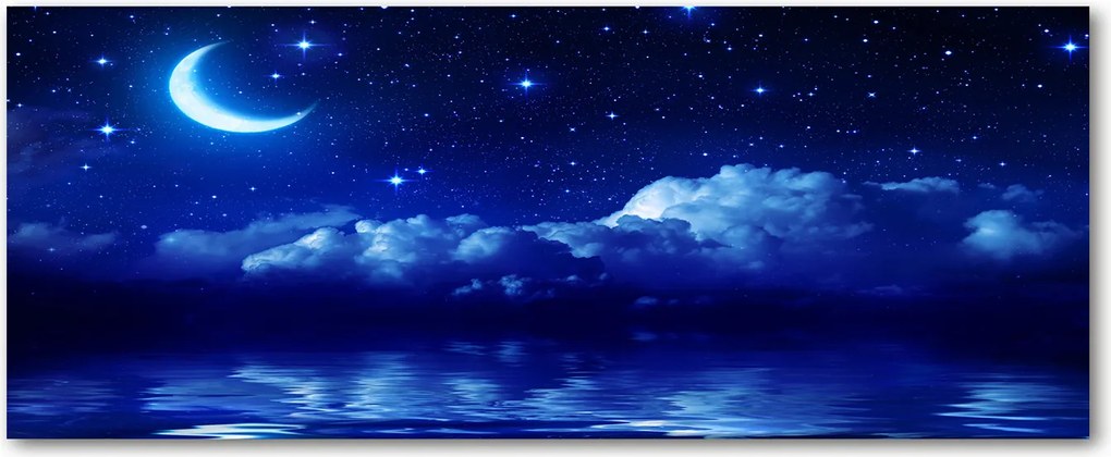 Modern üvegpanel a konyhába Éjszakai égbolt XXL