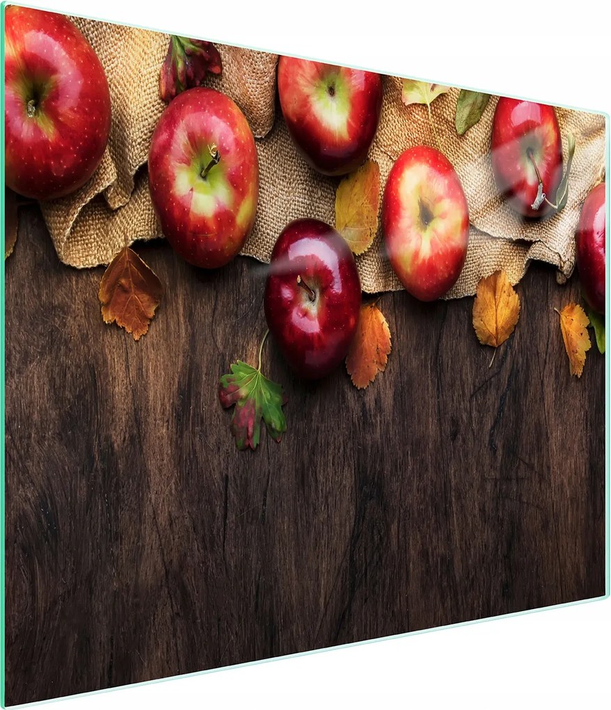 Üveg Vágódeszka 52x30 Alma Edzett Üveg