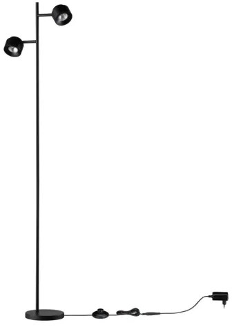 Paulmann 79775 - 2xLED/3W Dimmelhető állólámpa PURIK PANE 230V