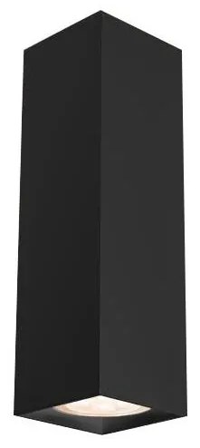 Shilo 4402 - Fali lámpa OZU 2xGU10/15W/230V fekete