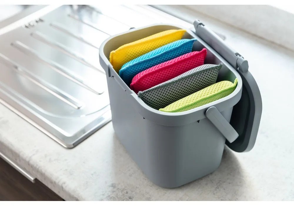 Mikroszálas mosogatószivacs szett 5 db-os – Addis