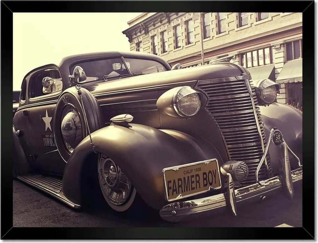 Poszterek keretben 40x30 Amerikai autó