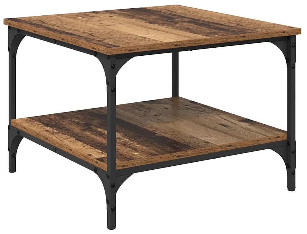 Dohányzóasztal Öreg fa 55 x 55 x 40 cm Faanyag