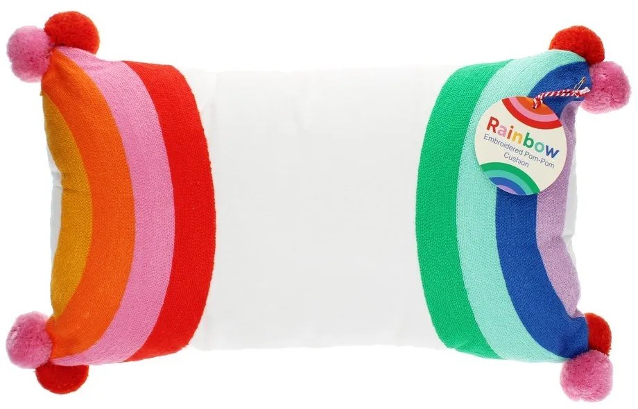 Pamutkeverék gyerek párna 50x33 cm Rainbow – Rex London