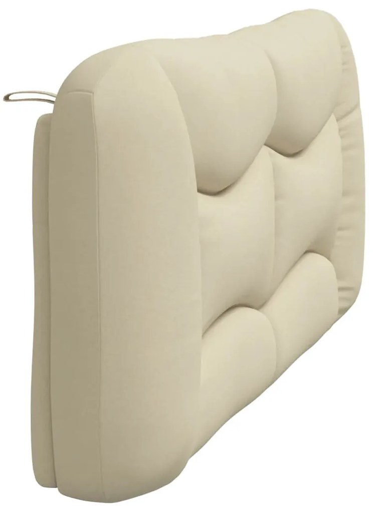 krémszínű szövet fejtámla párna Hvar 180 cm