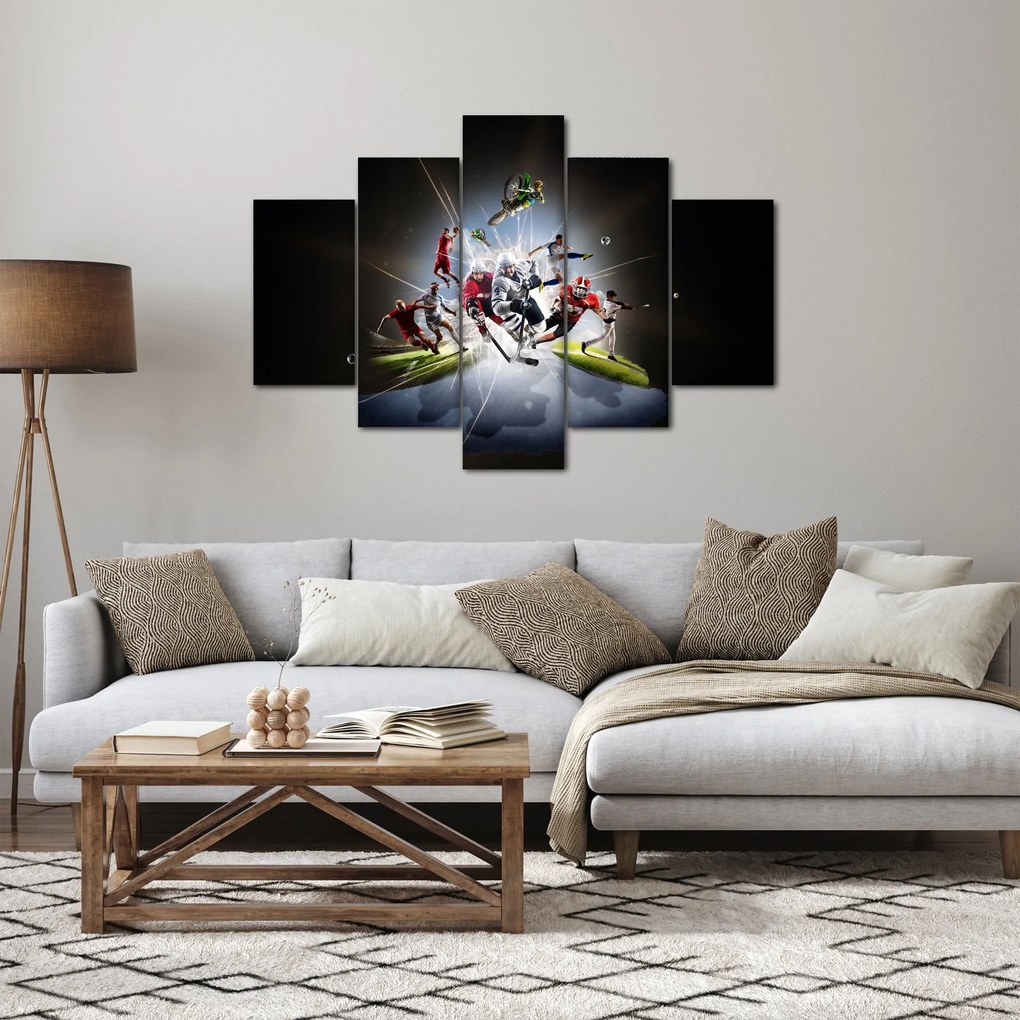 Kép - Sportolók (150x105 cm)