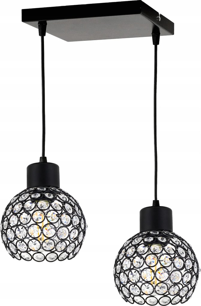 Függő mennyezeti lámpa Túlnyúlás Csillár Kristály Loft