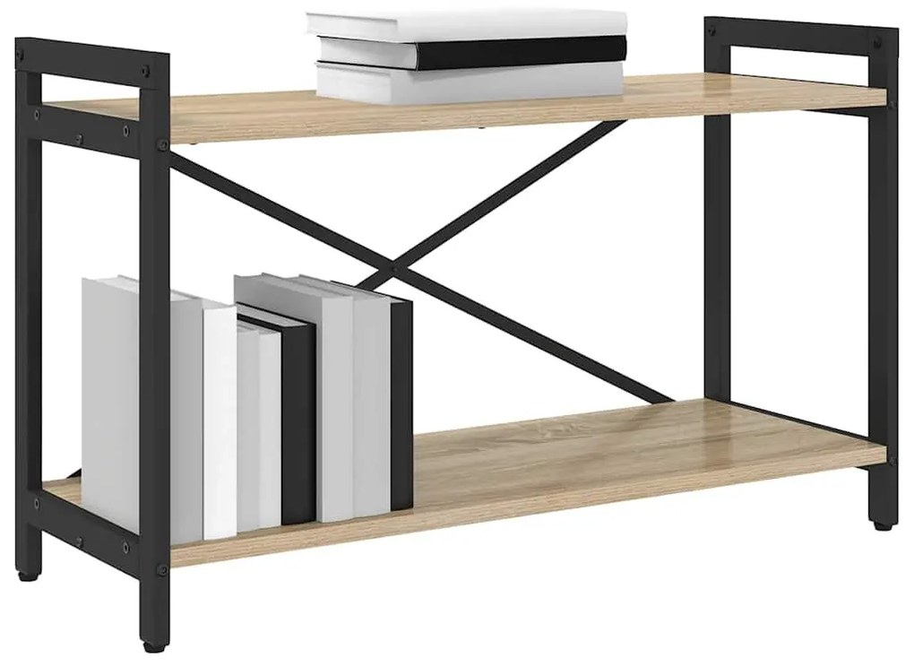 Könyvszekrény sonoma tölgy 80 x 30 x 48.5 cm Faanyag