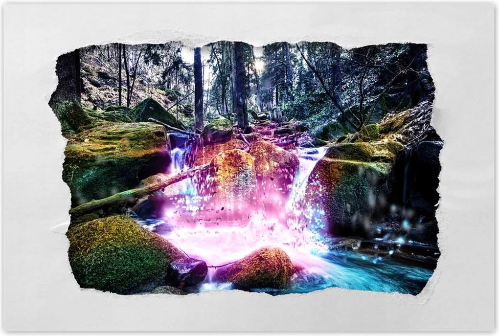 Poszterek 60x40 Patak a hegyekben Tájkép