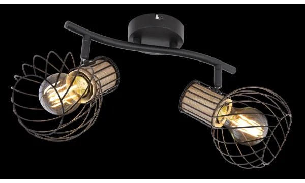 Globo 54012-2S – Spotlámpa LUISE 2×E27/40W/230V