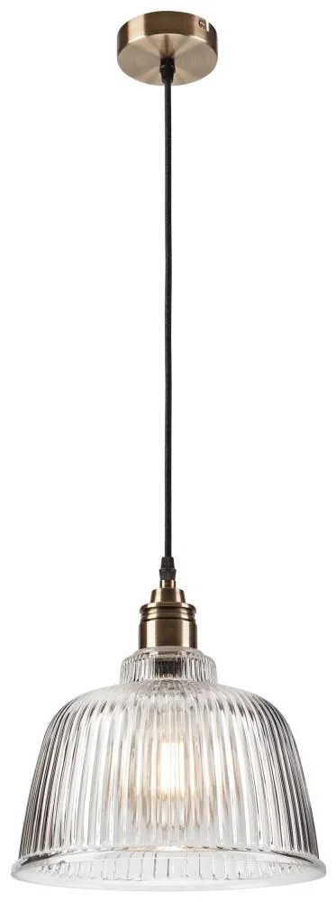 Csillár zsinóron ASTA 1xE27/60W/230V bronz