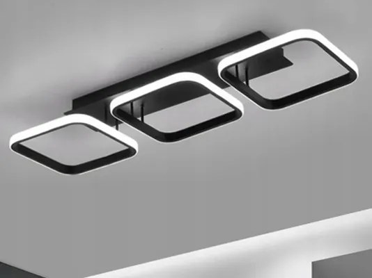 LED mennyezeti lámpatest LED/33W/230V fekete