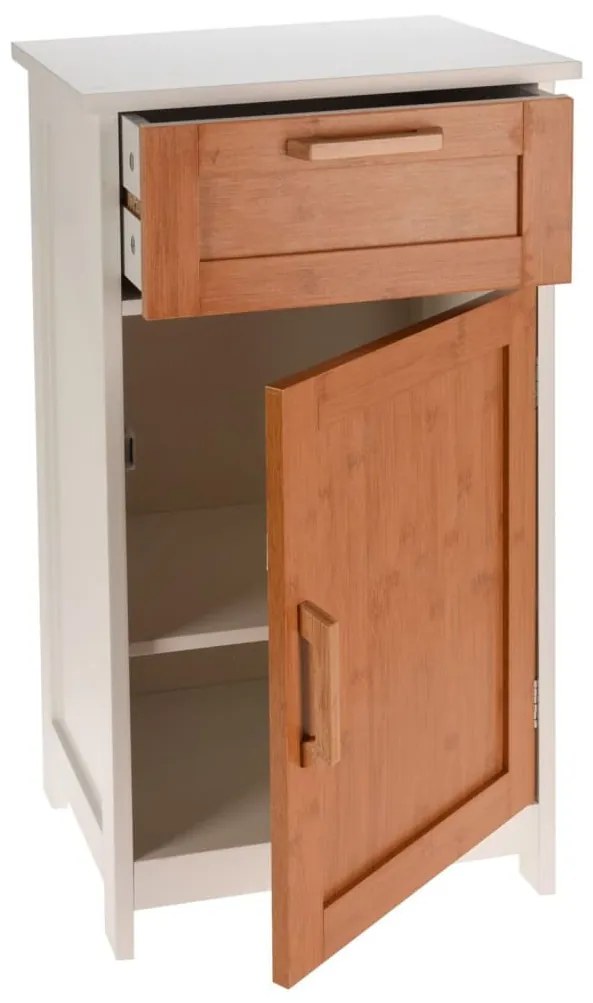 Bathroom Solutions MDF szekrény ajtóval és fiókkal
