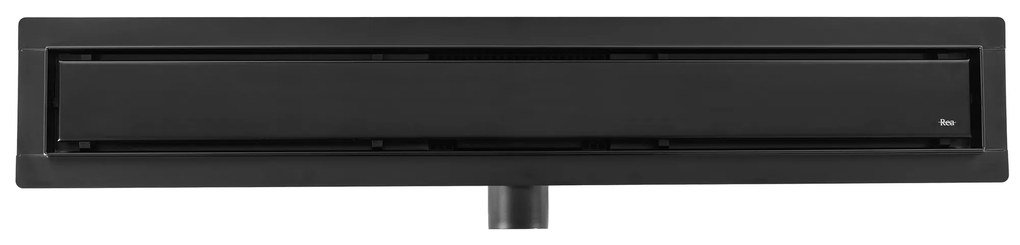Rea Pure Neox, lefolyócsatorna 80cm, fekete matt, REA-G6604
