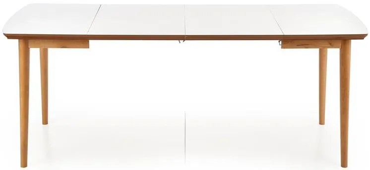 Összecsukható étkezőasztal NARPES lefkas tölgy dekorban 90(190)x80x75 cm