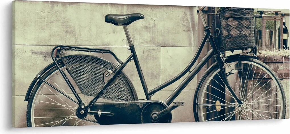 Kép - Vintage kör virágokkal (120x50 cm)