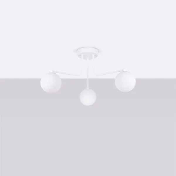 Sollux SL.1659 - Csillár rúdon ASTRAL 3xG9/8W/230V fehér